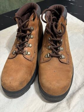 3M Thinsulate Brown Leather Men's Work Boots